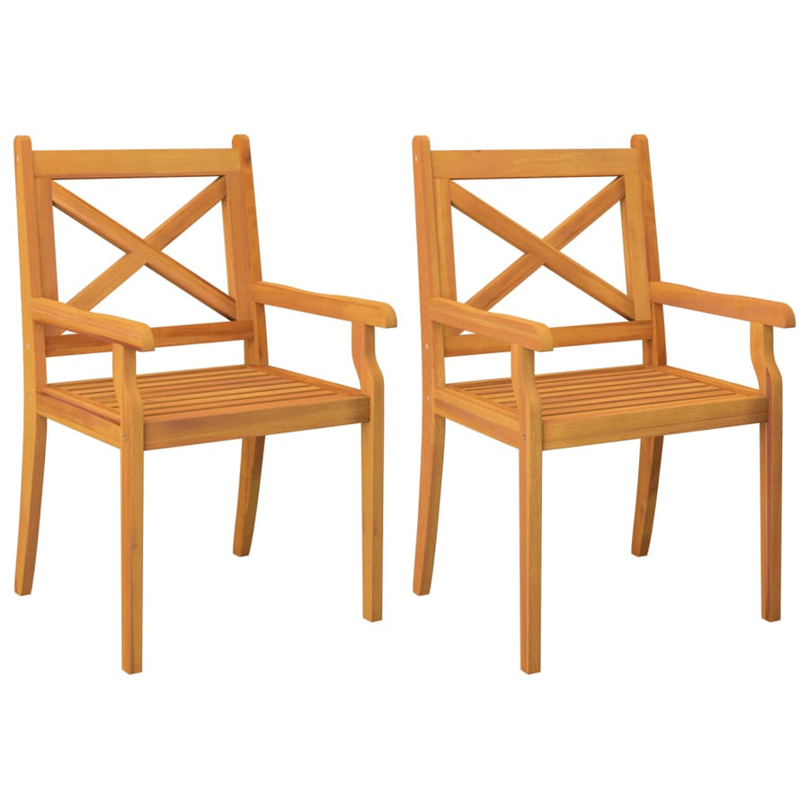 Tuinstoelen Massief Acaciahout 2