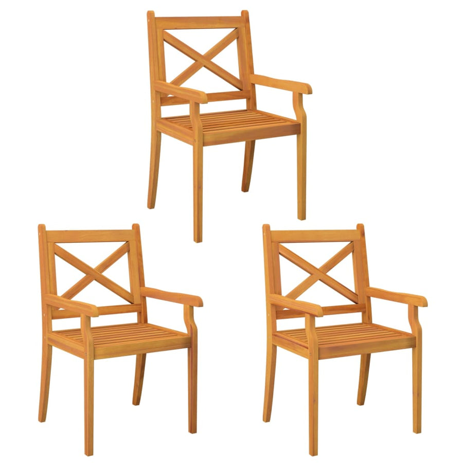 Tuinstoelen Massief Acaciahout 3