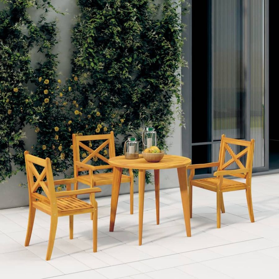 Tuinstoelen Massief Acaciahout 3