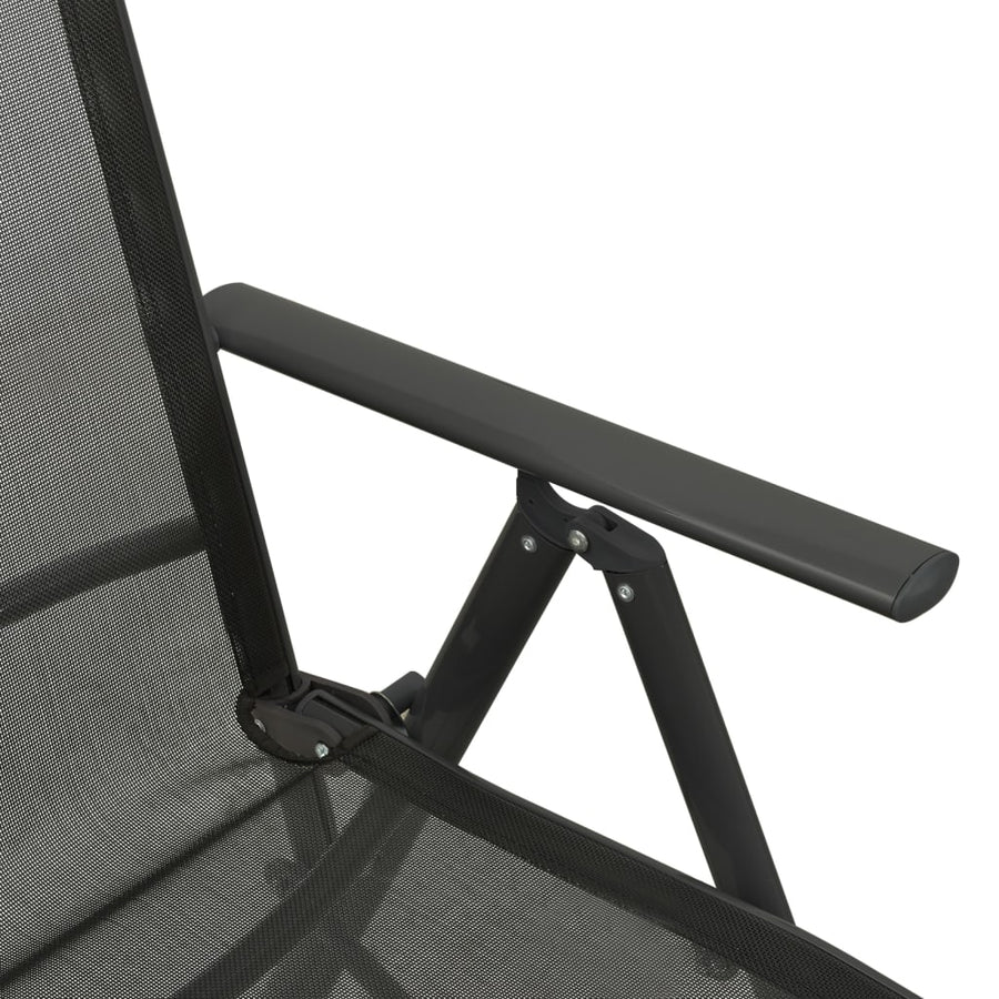 Tuinstoelen Verstelbaar Textileen Aluminium 2