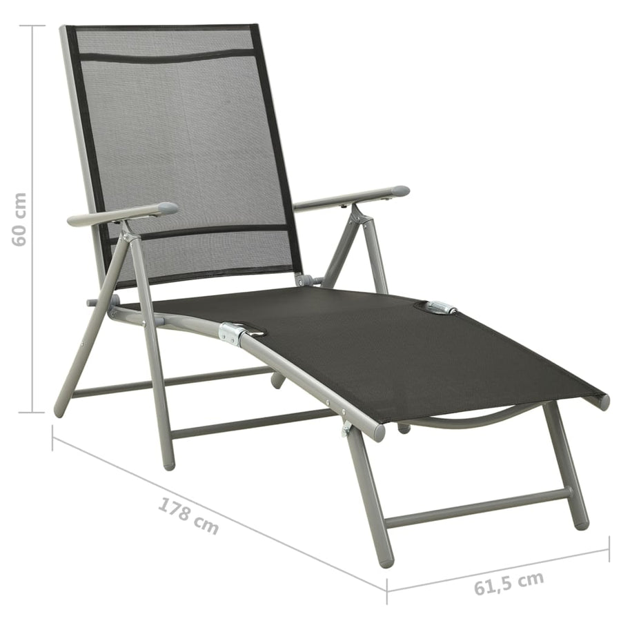 -Delige Loungeset Textileen En Aluminium Kleurig Zilver