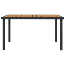 Tuintafel 140X90X74 Cm Aluminium En Hkc Bruin