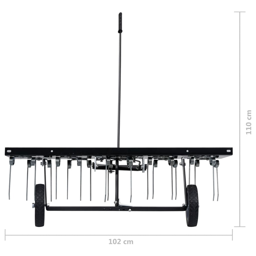 Verticuteerder Voor Achter Zitmaaier 100 Cm