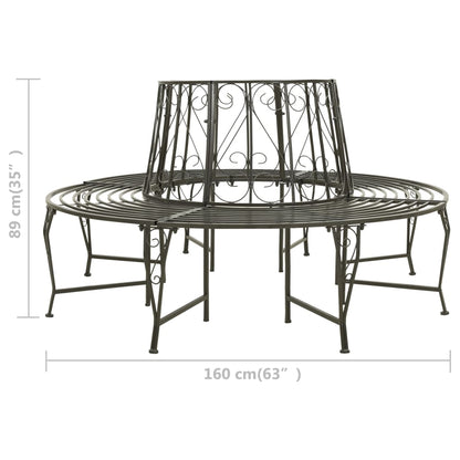 Boombank 160 Cm Staal