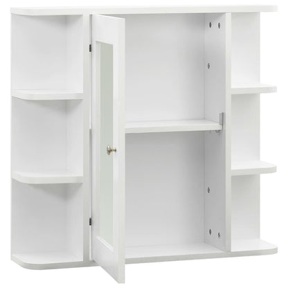 Badkamerspiegelkast 66X7X63 Cm Mdf Wit
