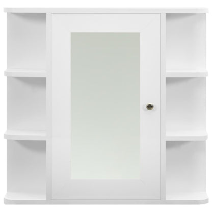 Badkamerspiegelkast 66X7X63 Cm Mdf Wit