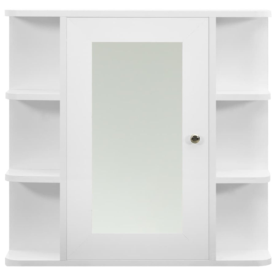 Badkamerspiegelkast 66X7X63 Cm Mdf Wit