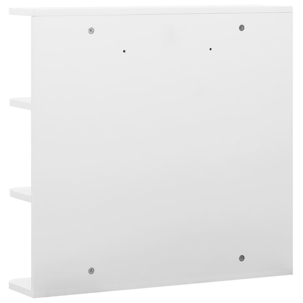 Badkamerspiegelkast 66X7X63 Cm Mdf Wit
