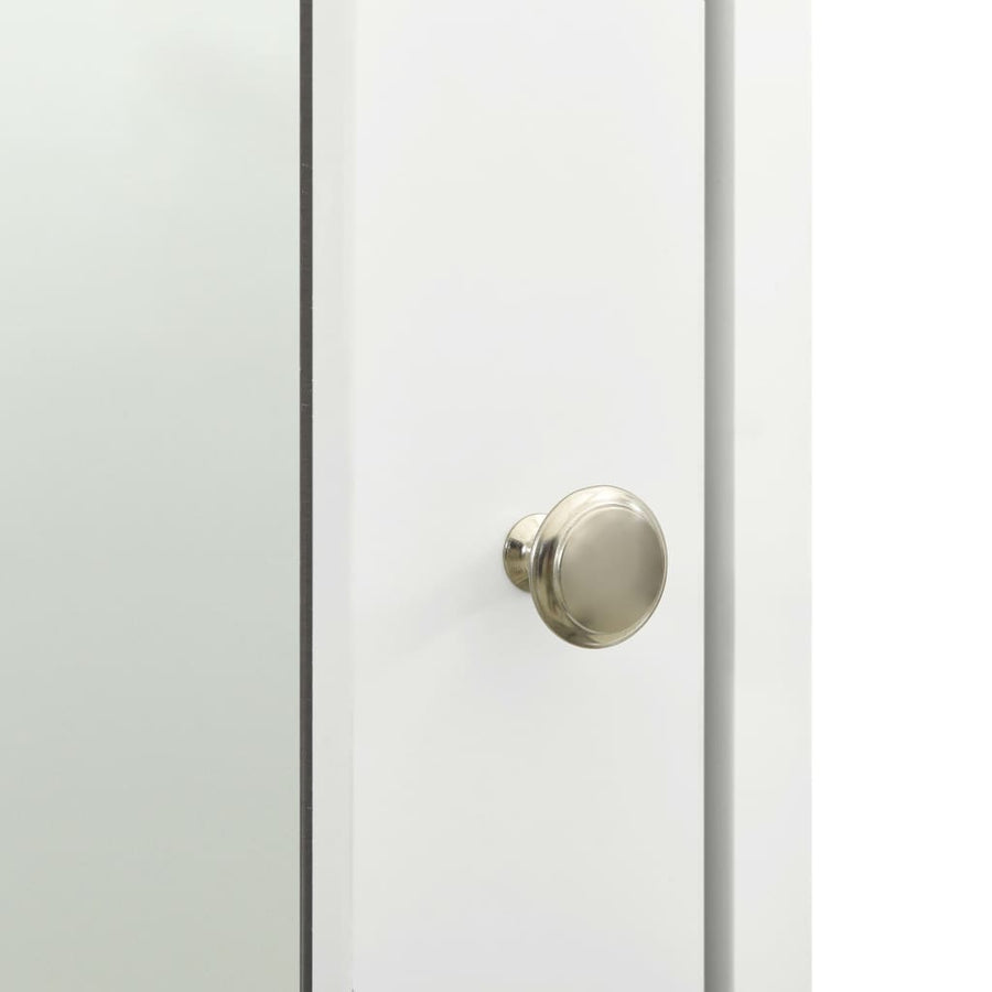 Badkamerspiegelkast 66X7X63 Cm Mdf Wit