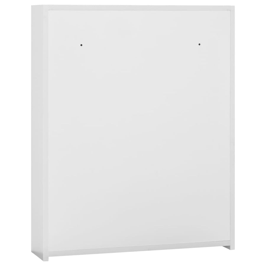 Badkamerspiegelkast 60X15X75 Cm Mdf Wit