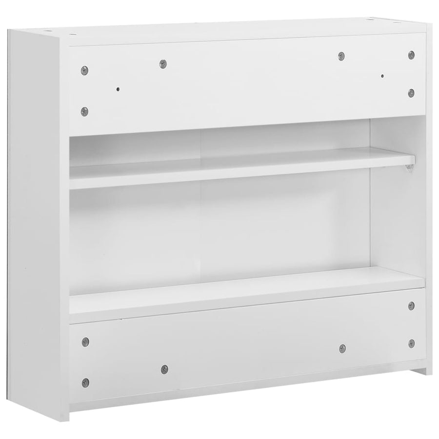 Badkamerspiegelkast 80X15X60 Cm Mdf Wit