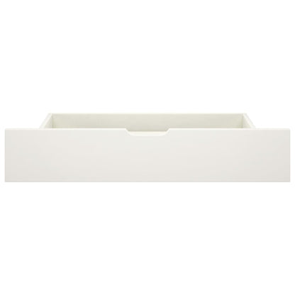 Bedlades 2 St Massief Grenenhout Wit