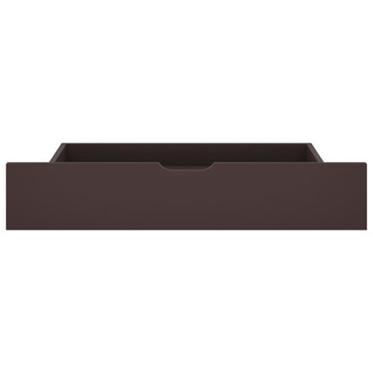 Bedlades 2 St Massief Grenenhout Donkerbruin