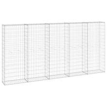 Schanskorfmuur met deksels 300x30x150 cm gegalvaniseerd staal 300 x 30 x 150 cm