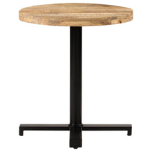 Bistrotafel rond Ø70x75 cm ruw mangohout