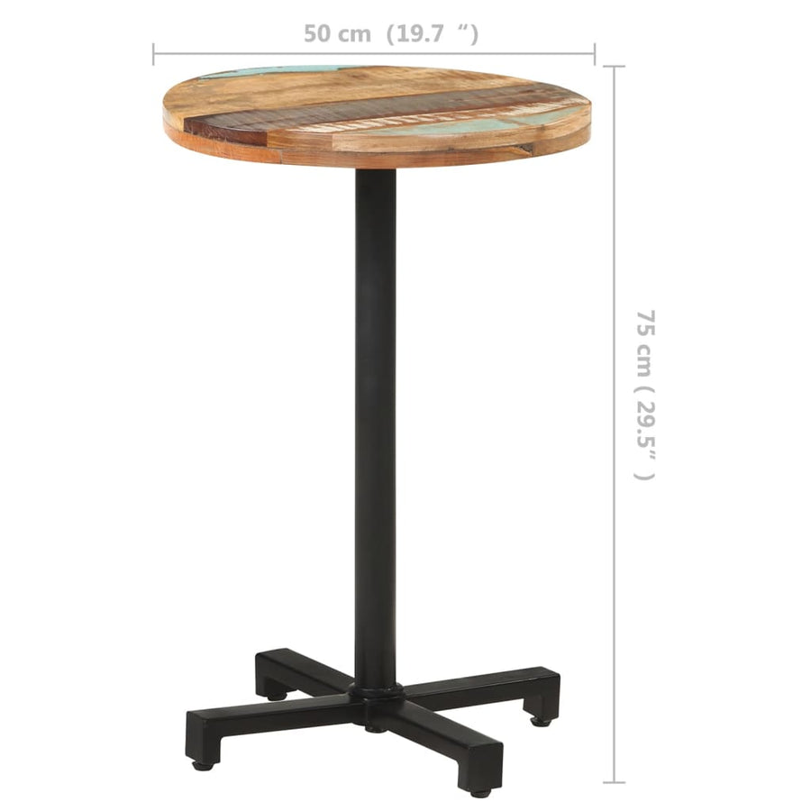 Bistrotafel Rond Ø50X75 Cm Ø 50 x 75 cm