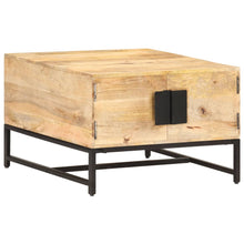 Salontafel 67X67X45 Cm massief mangohout