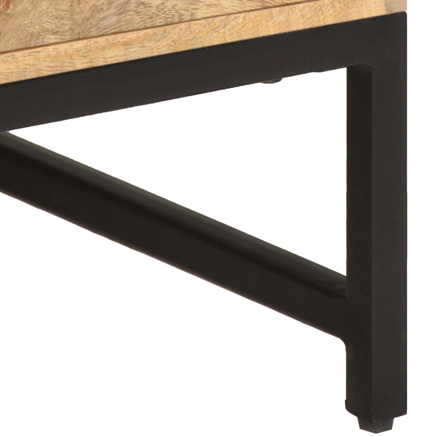 Salontafel 67X67X45 Cm massief mangohout