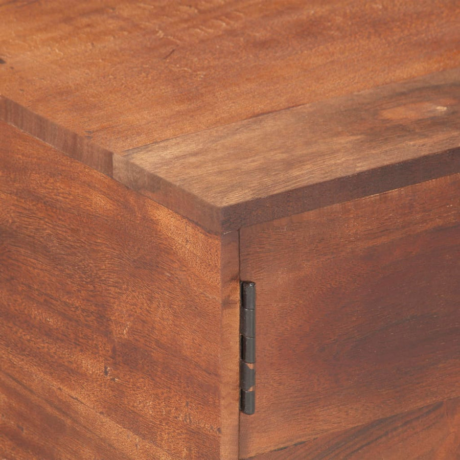 Salontafel 67X67X45 Cm Massief Mangohout Honingbruin Massief acaciahout