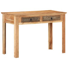 Desk 110x50x75 cm solid reclaimed wood