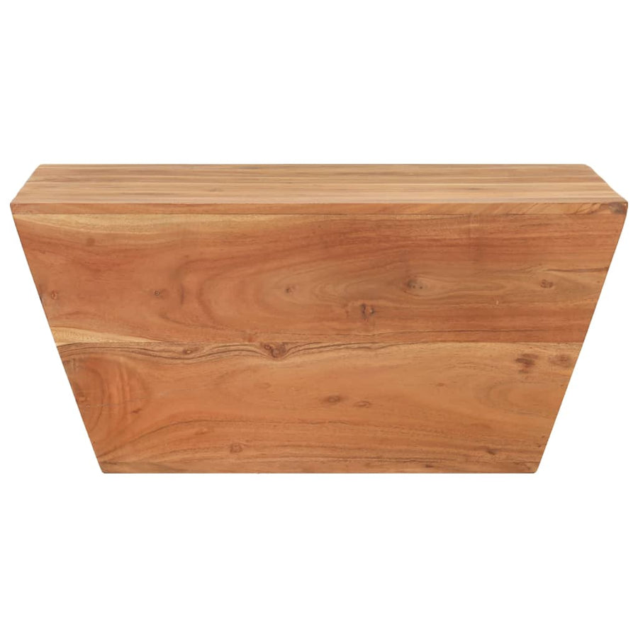 Salontafel V-Vormig 66X66X30 Cm Massief acaciahout