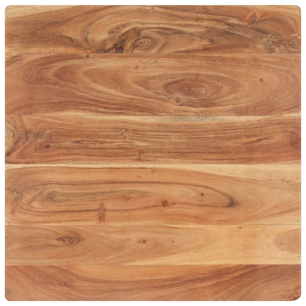 Salontafel V-Vormig 66X66X30 Cm Massief acaciahout