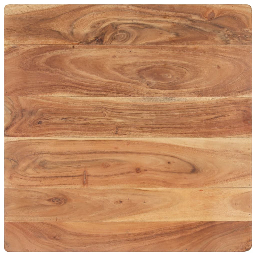 Salontafel V-Vormig 66X66X30 Cm Massief acaciahout