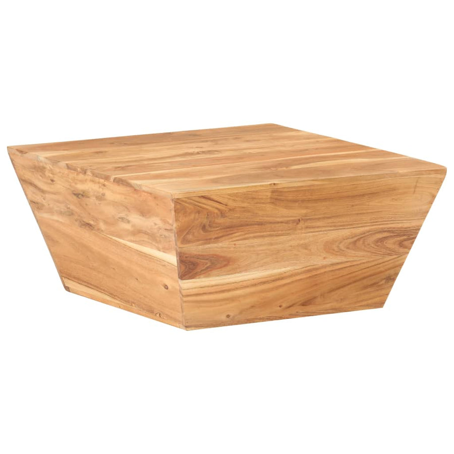 Salontafel V-Vormig 66X66X30 Cm Massief acaciahout