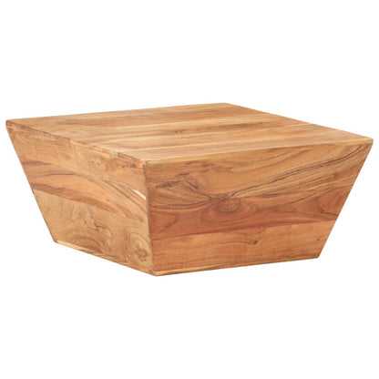 Salontafel V-Vormig 66X66X30 Cm Massief acaciahout