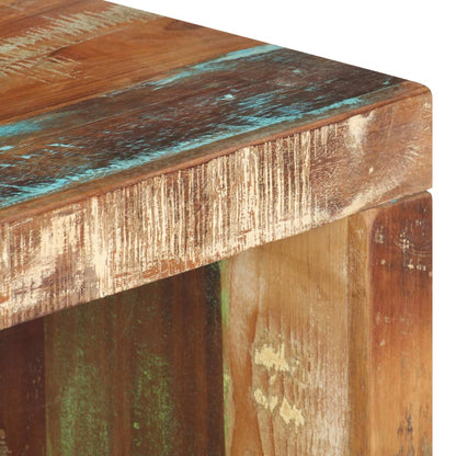 -Delige Salontafelset 2 massief gerecycled hout
