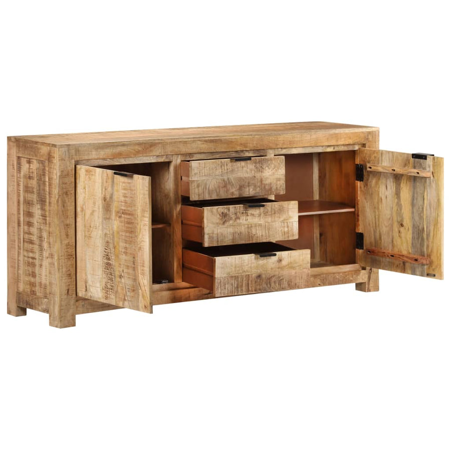 Dressoir 75X40X75 Cm Ruw mangohout
