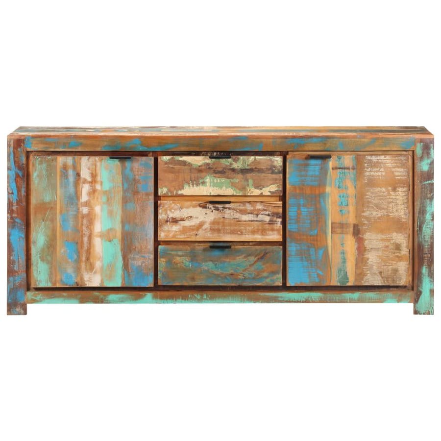 Dressoir 75X40X75 Cm massief gerecycled hout