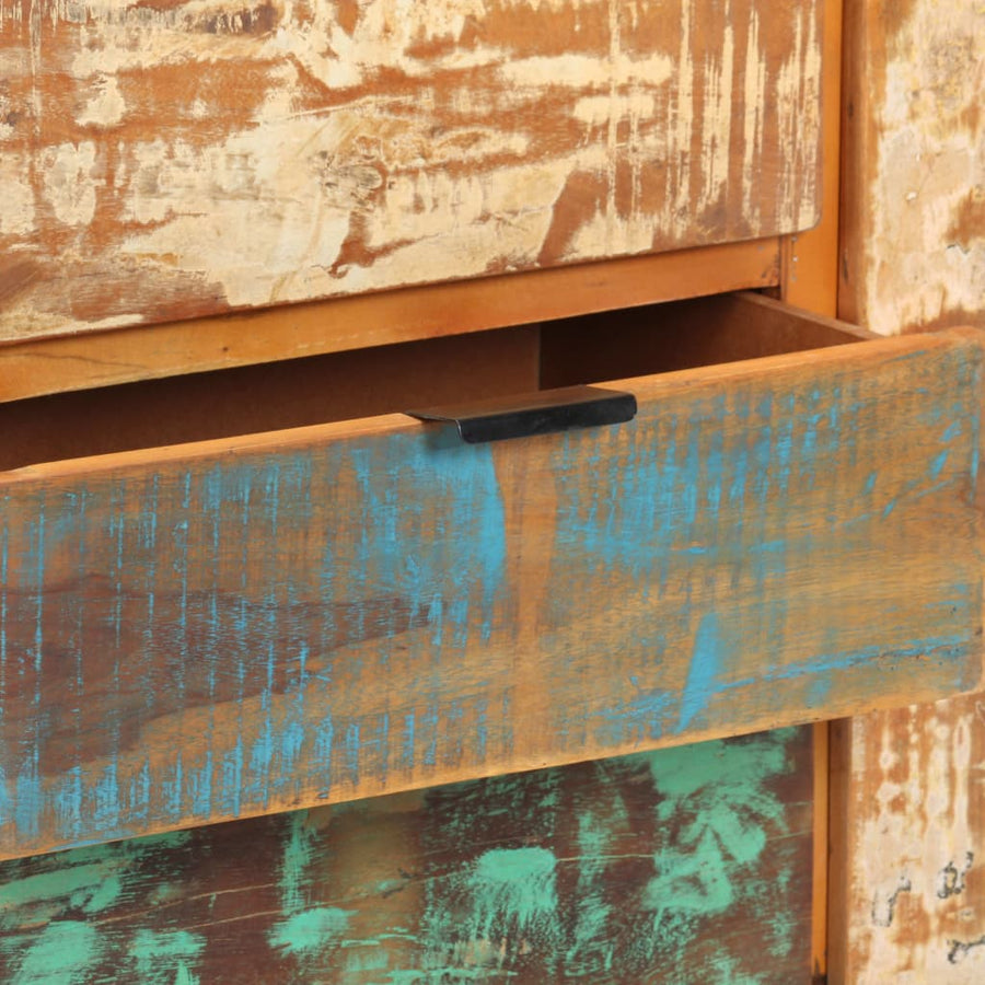Dressoir 75X40X75 Cm massief gerecycled hout