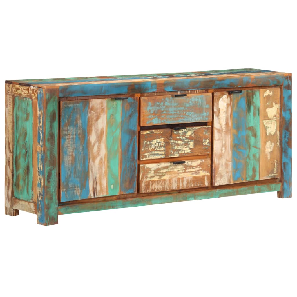 Dressoir 75X40X75 Cm massief gerecycled hout
