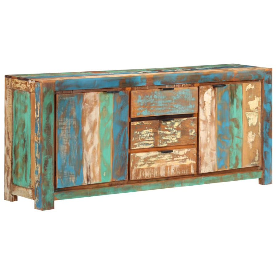 Dressoir 75X40X75 Cm massief gerecycled hout
