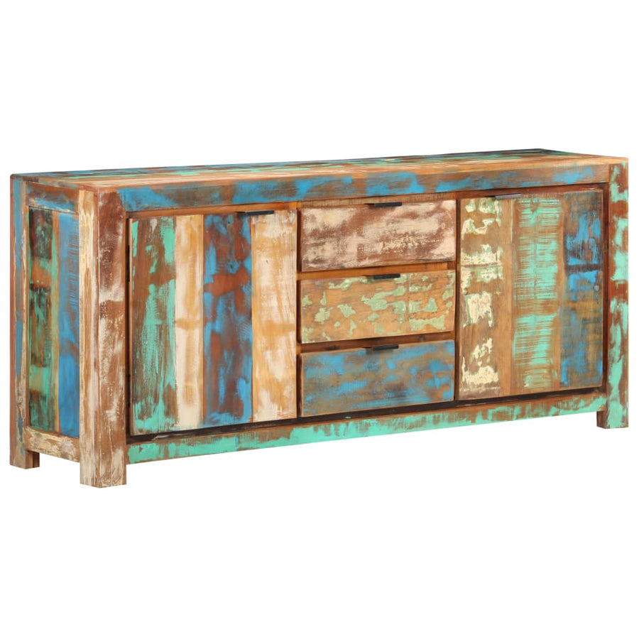Dressoir 75X40X75 Cm massief gerecycled hout