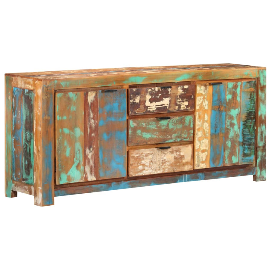 Dressoir 75X40X75 Cm massief gerecycled hout