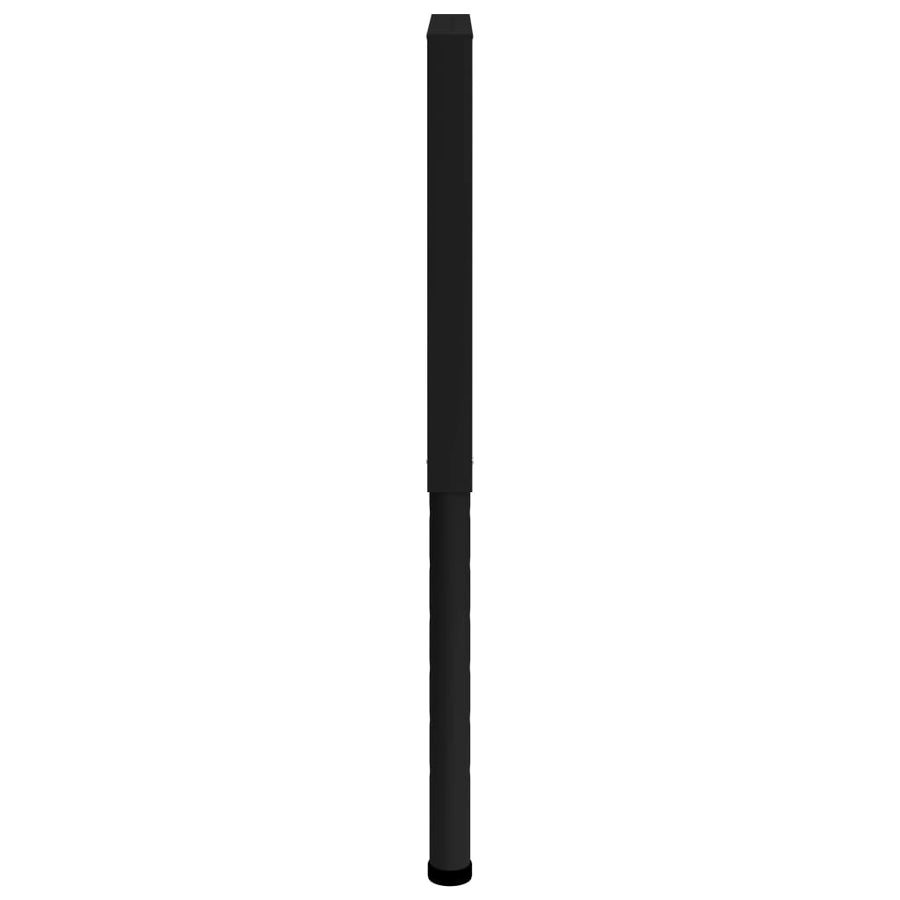 Werkbankframes Verstelbaar 55X(69-95,5) Cm Metaal Zwart 55 x 95.5 cm