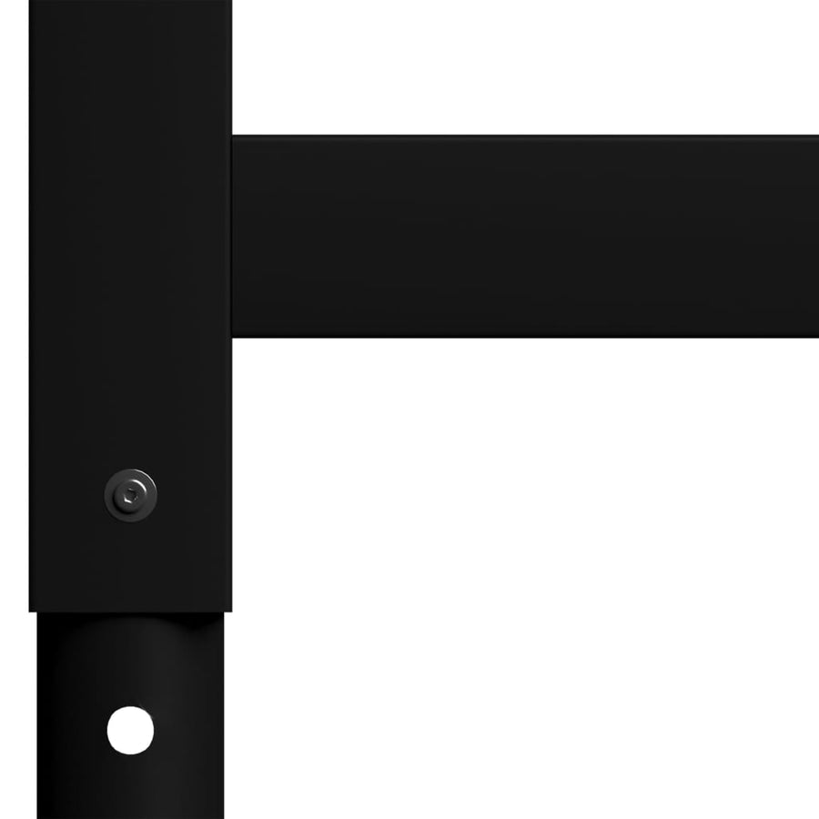 Werkbankframes Verstelbaar 55X(69-95,5) Cm Metaal Zwart 55 x 95.5 cm