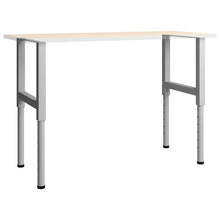 Werkbankframes Verstelbaar 55X(69-95,5) Cm Metaal Grijs 55 x 95.5 cm