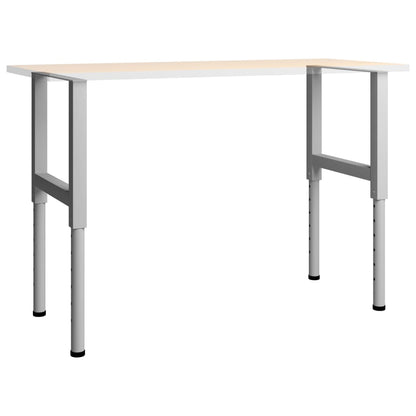 Werkbankframes Verstelbaar 55X(69-95,5) Cm Metaal Grijs 55 x 95.5 cm