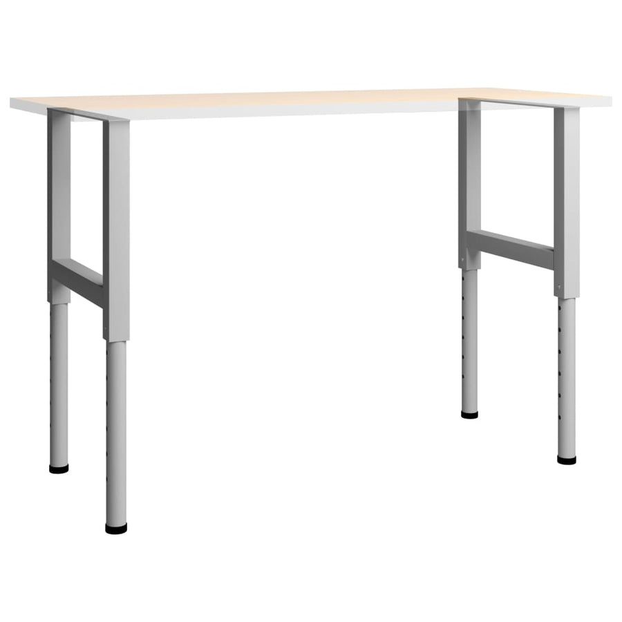 Werkbankframes Verstelbaar 55X(69-95,5) Cm Metaal Grijs 55 x 95.5 cm