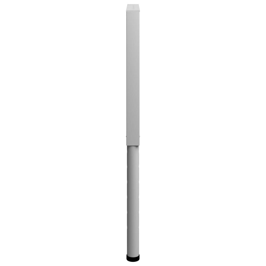 Werkbankframes Verstelbaar 55X(69-95,5) Cm Metaal Grijs 55 x 95.5 cm