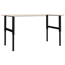 Werkbankframes Verstelbaar 85X(69-95,5) Cm Metaal Zwart 85 x 95.5 cm