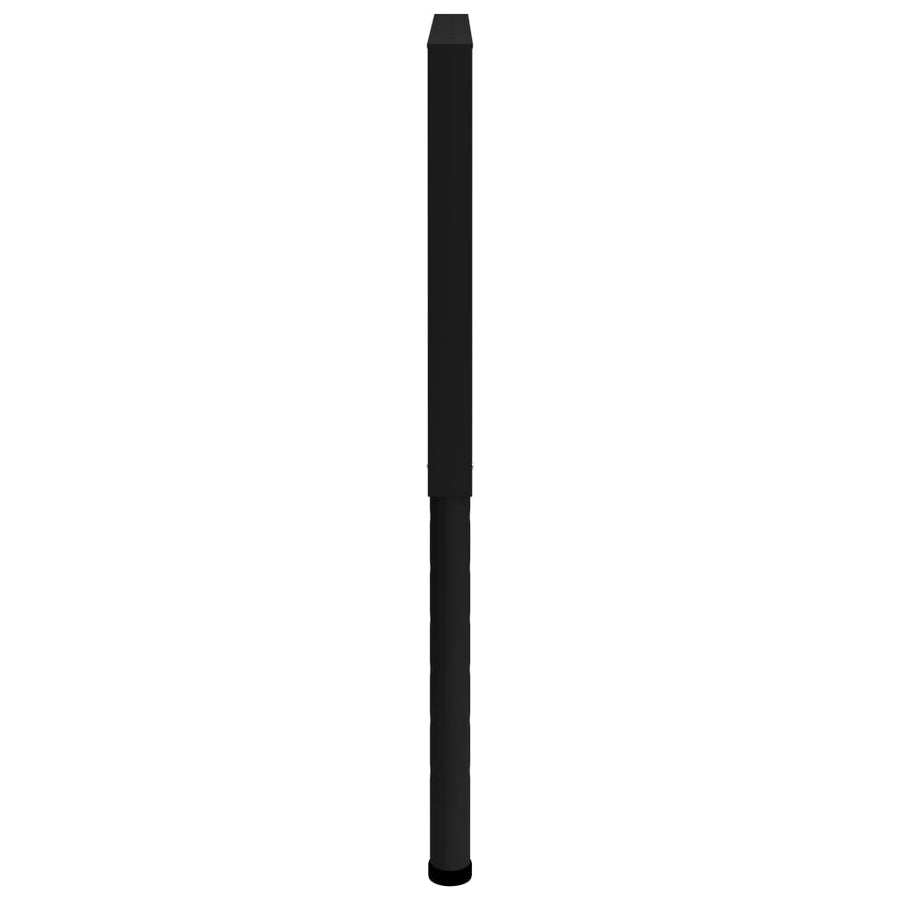 Werkbankframes Verstelbaar 85X(69-95,5) Cm Metaal Zwart 85 x 95.5 cm