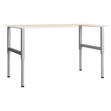 Werkbankframes Verstelbaar 85X(69-95,5) Cm Metaal Grijs 85 x 95.5 cm