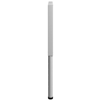 Werkbankframes Verstelbaar 85X(69-95,5) Cm Metaal Grijs 85 x 95.5 cm