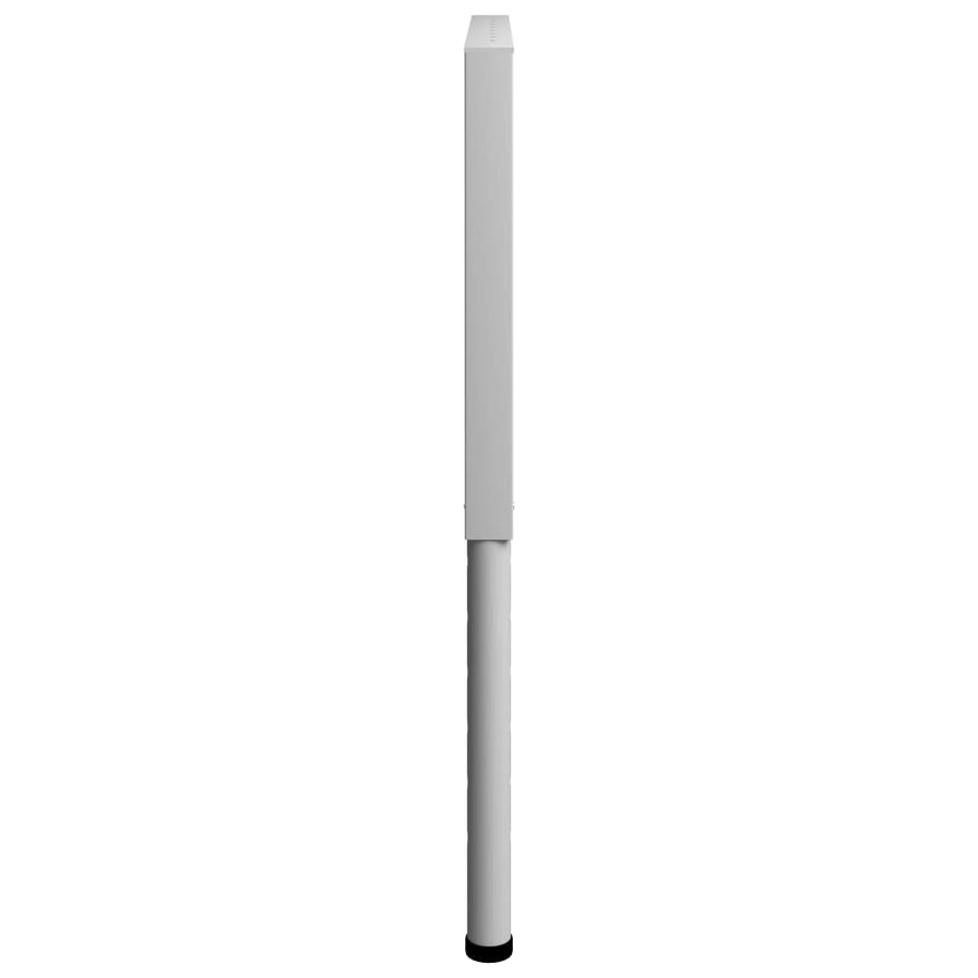 Werkbankframes Verstelbaar 85X(69-95,5) Cm Metaal Grijs 85 x 95.5 cm