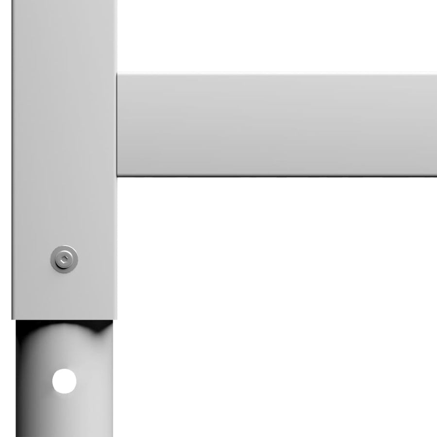 Werkbankframes Verstelbaar 85X(69-95,5) Cm Metaal Grijs 85 x 95.5 cm