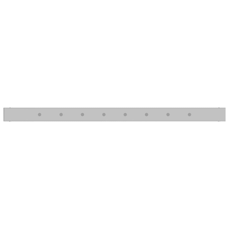 Werkbankframes Verstelbaar 85X(69-95,5) Cm Metaal Grijs 85 x 95.5 cm